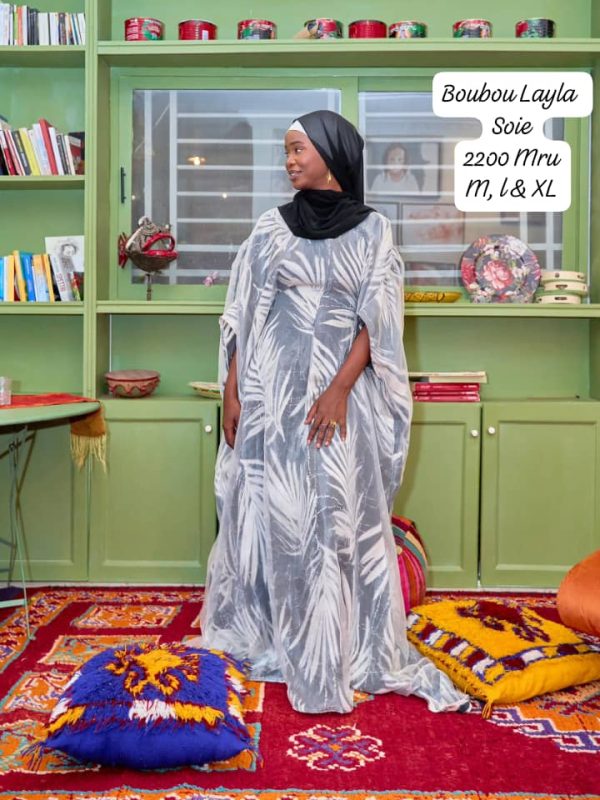 Boubou layla seda